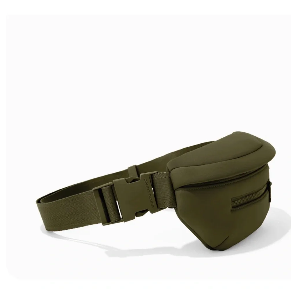 🫒 Dagne Dover Ace Neoprene belt bag-deep olive green - Picture 3 of 9